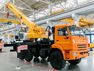 Ивановский машиностроительный завод представил новый автокран на шасси КАМАЗ